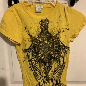 Yellow cute shirt